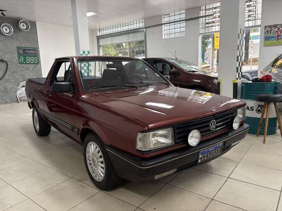 VOLKSWAGEN-SAVEIRO-1.6 GL CS 8V GASOLINA 2P MANUAL VOLKSWAGEN-SAVEIRO-1988