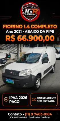 FIAT FIORINO 1.4 MPI FURGÃO ENDURANCE 8V FLEX 2P MANUAL