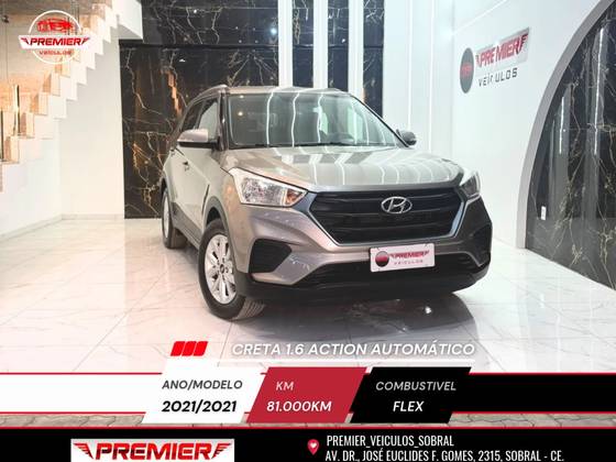 HYUNDAI CRETA 1.6 16V FLEX ACTION AUTOMÁTICO