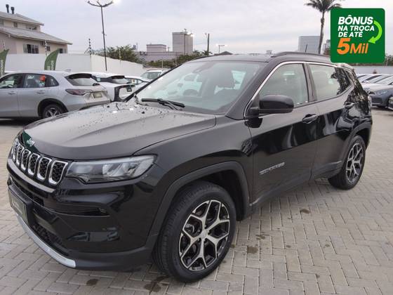 JEEP COMPASS 1.3 T270 TURBO FLEX LONGITUDE AT6