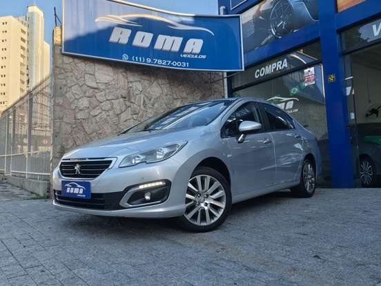 PEUGEOT-408-1.6 GRIFFE 16V TURBO FLEX 4P AUTOMÁTICO PEUGEOT-408-2016