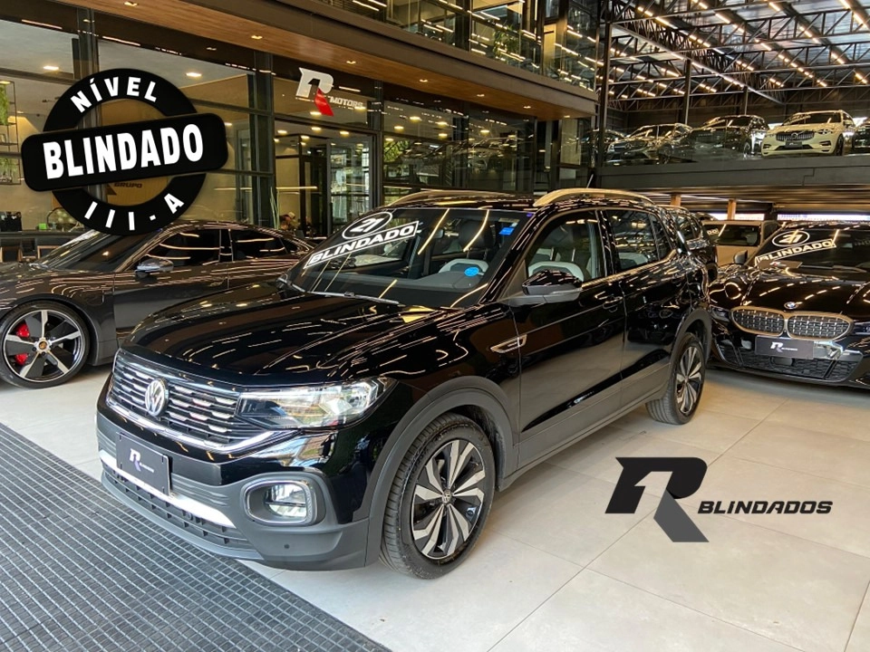 volkswagen T-CROSS 1.4 250 TSI TOTAL FLEX HIGHLINE AUTOMÁTICO 2021