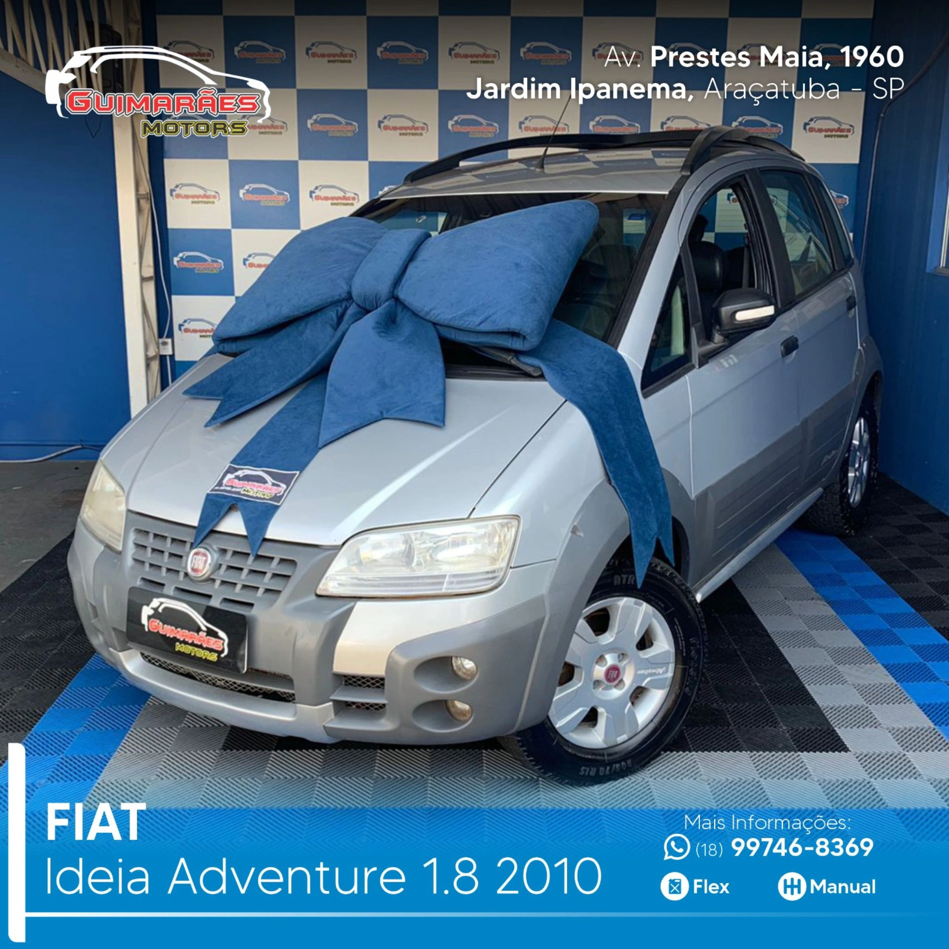 FIAT IDEA 1.8 MPI ADVENTURE 16V FLEX 4P MANUAL