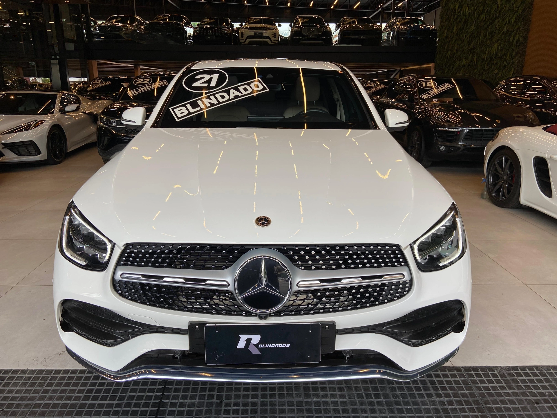 mercedes-benz GLC 300 2.0 CGI GASOLINA COUPÉ 4MATIC 9G-TRONIC 2021