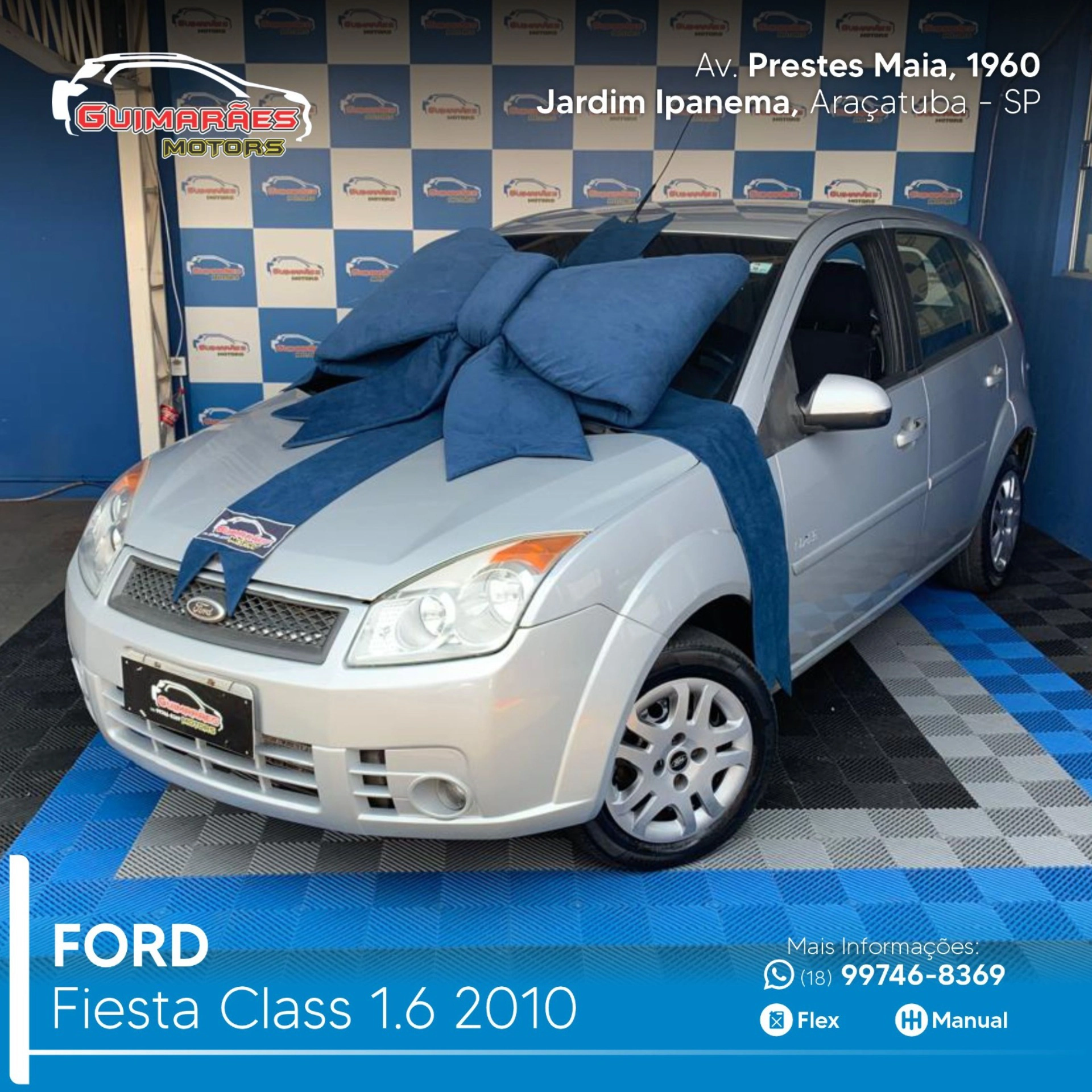 FORD FIESTA 1.6 MPI CLASS HATCH 8V FLEX 4P MANUAL