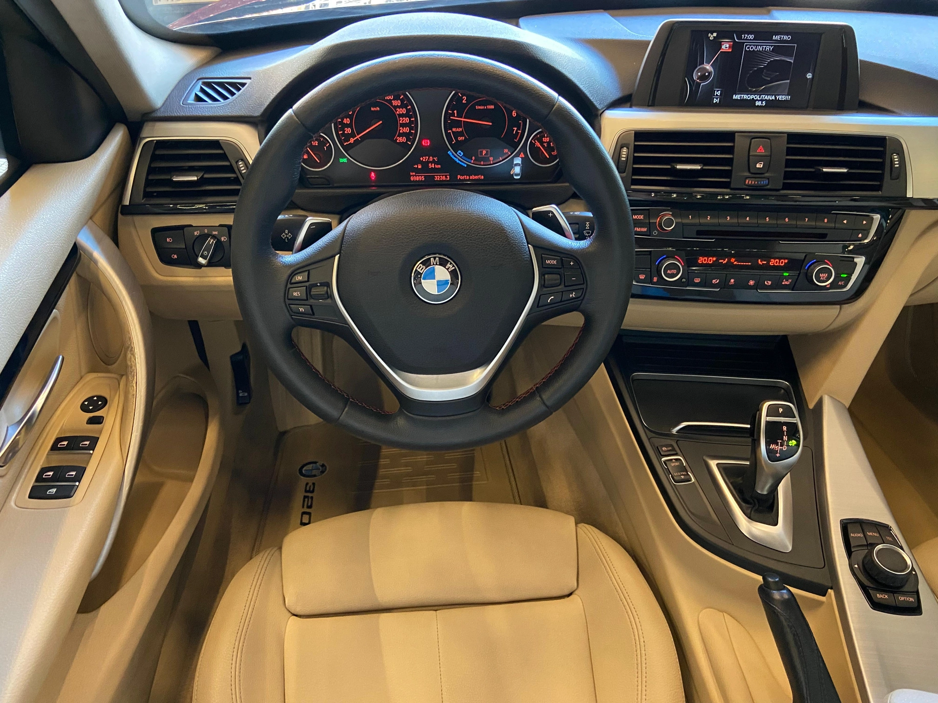 bmw 320I 2.0 SPORT 16V TURBO ACTIVE FLEX 4P AUTOMÁTICO 2017