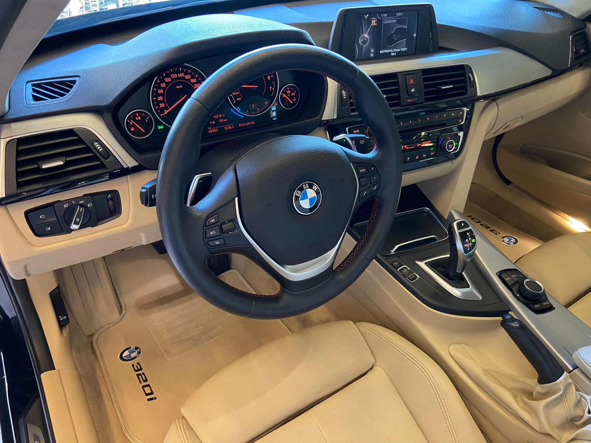 bmw 320I 2.0 SPORT 16V TURBO ACTIVE FLEX 4P AUTOMÁTICO 2017