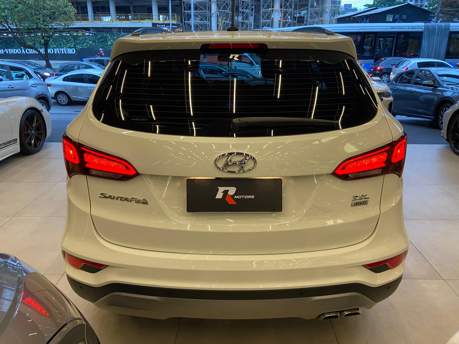 hyundai SANTA FÉ 3.3 MPFI 4X4 7 LUGARES V6 270CV GASOLINA 4P AUTOMÁTICO 2016