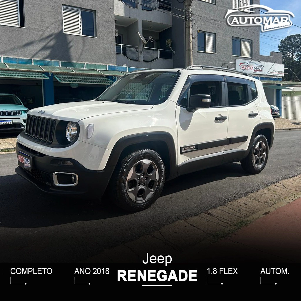 JEEP RENEGADE 1.8 16V FLEX 4P AUTOMÁTICO