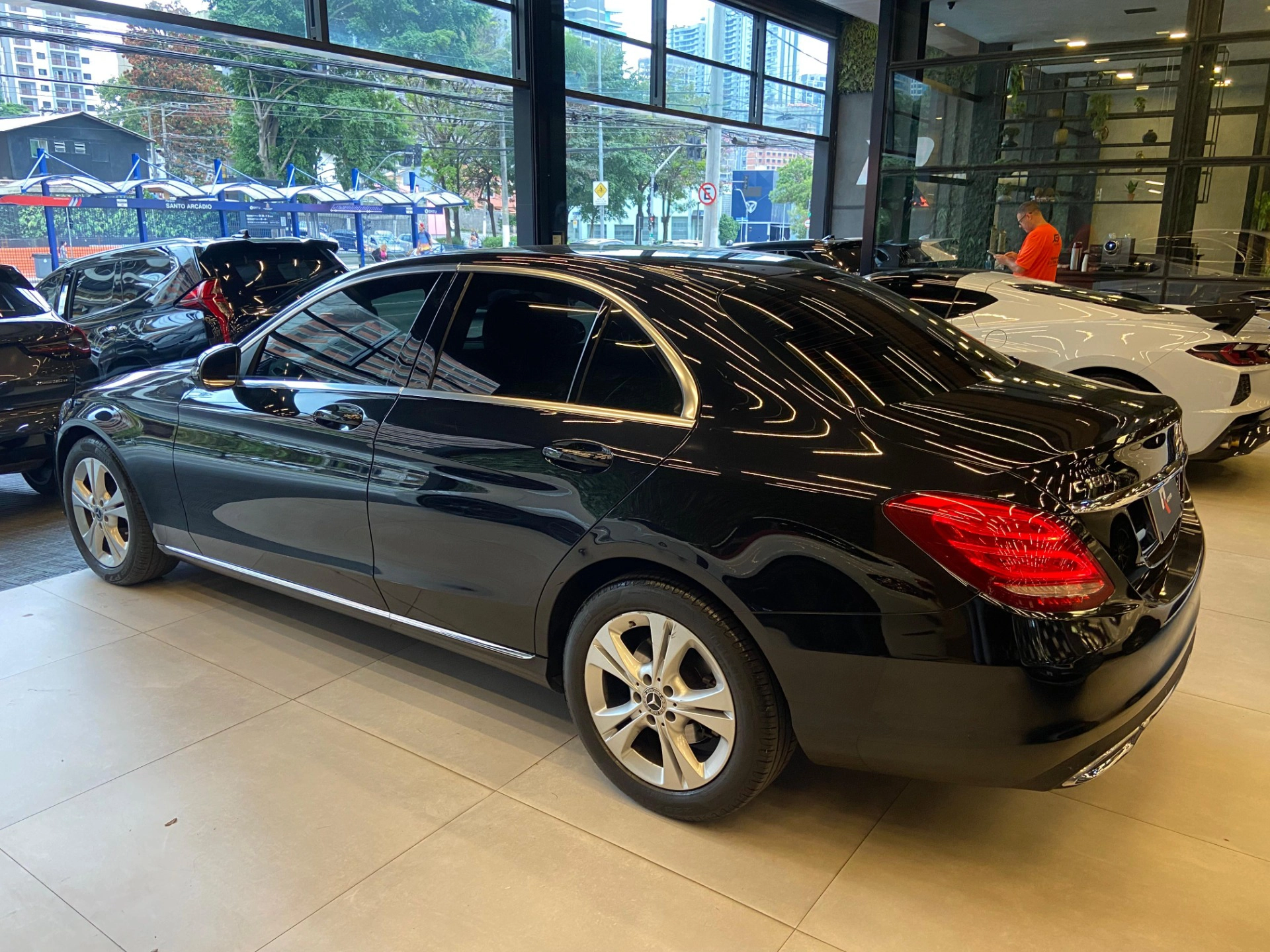 mercedes-benz C 180 1.6 CGI FLEX AVANTGARDE 9G-TRONIC 2018