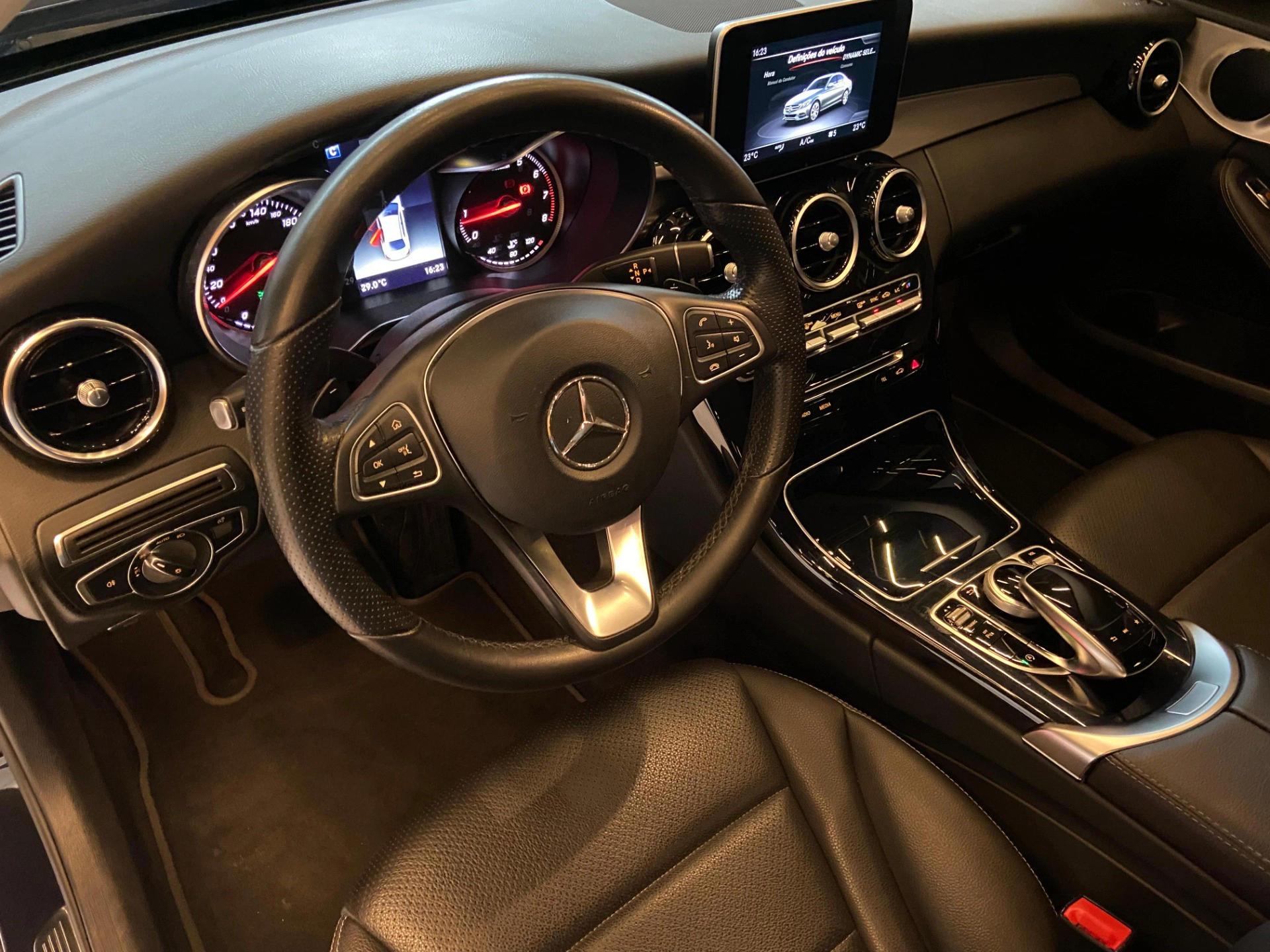 mercedes-benz C 180 1.6 CGI FLEX AVANTGARDE 9G-TRONIC 2018