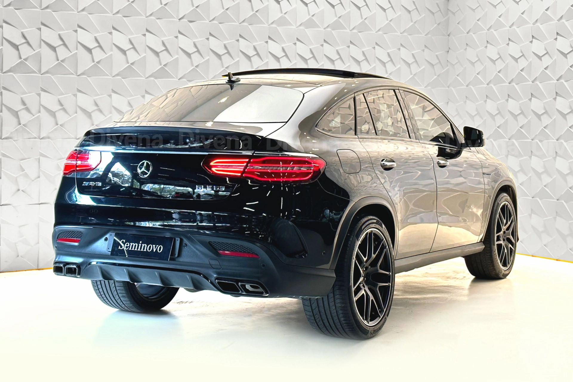 mercedes-benz GLE 63 AMG 5.5 V8 TURBO GASOLINA COUPÉ 4MATIC 7G-TRONIC 2018