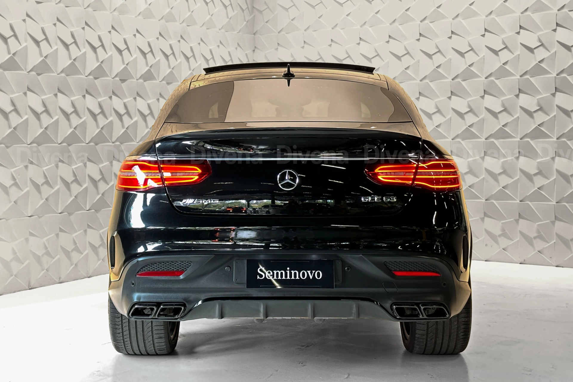 mercedes-benz GLE 63 AMG 5.5 V8 TURBO GASOLINA COUPÉ 4MATIC 7G-TRONIC 2018