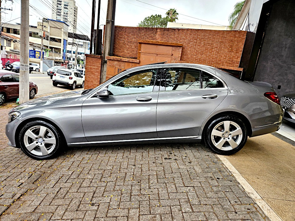 mercedes-benz C 200 2.0 CGI AVANTGARDE 16V GASOLINA 4P AUTOMÁTICO 2015