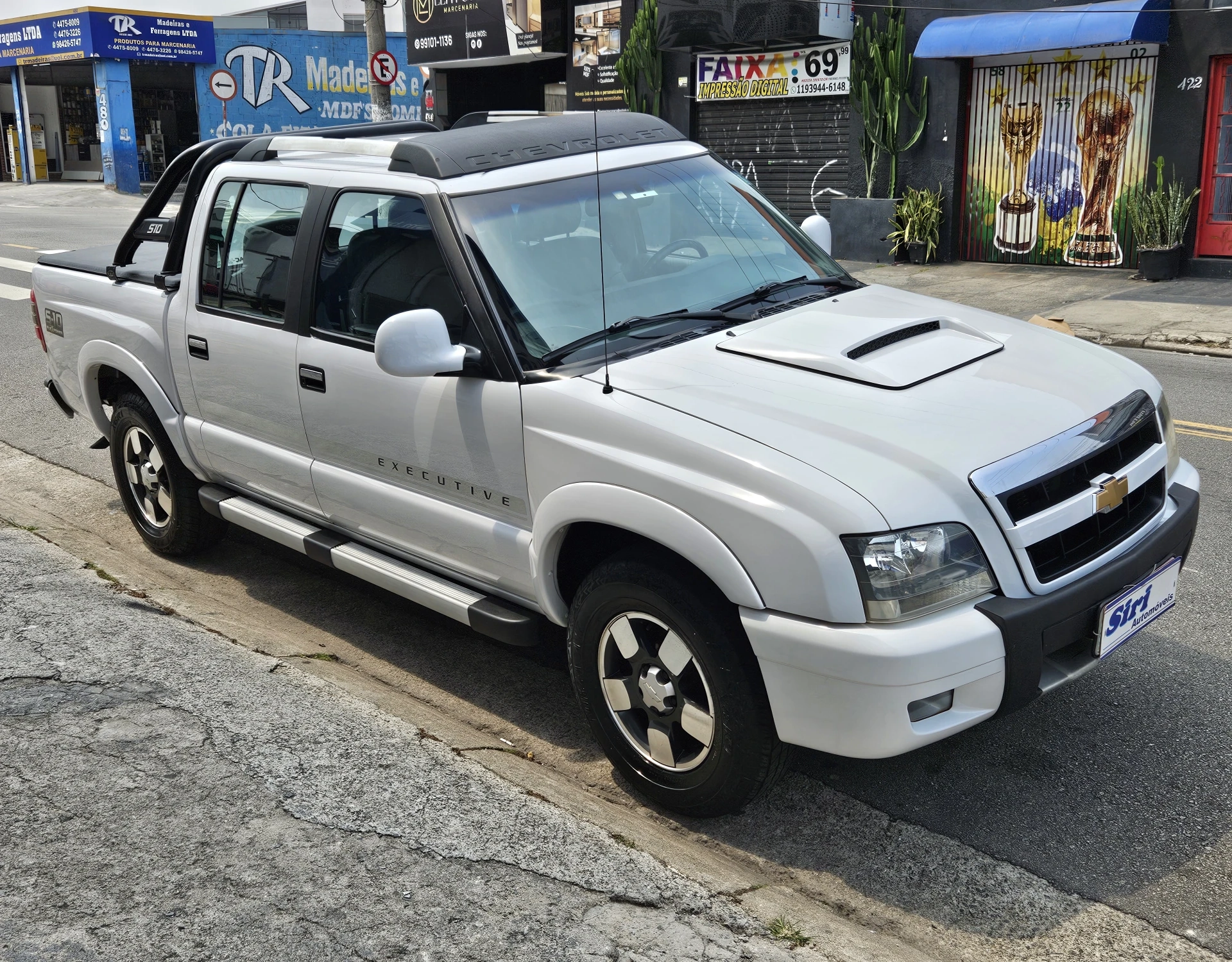 CHEVROLET S10 2.4 MPFI EXECUTIVE 4X2 CD 8V FLEX 4P MANUAL