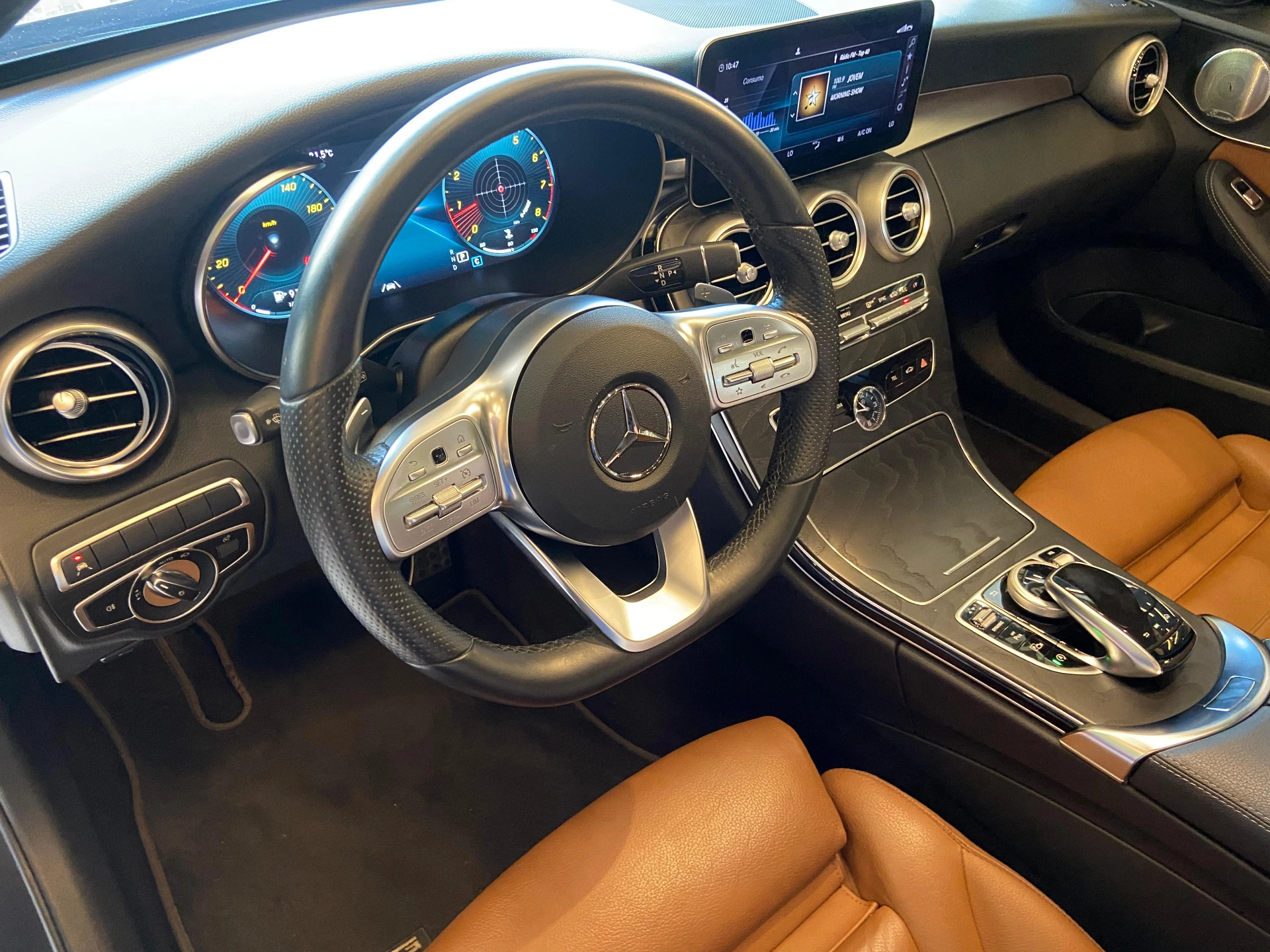 mercedes-benz C 300 2.0 CGI GASOLINA SPORT 9G-TRONIC 2020