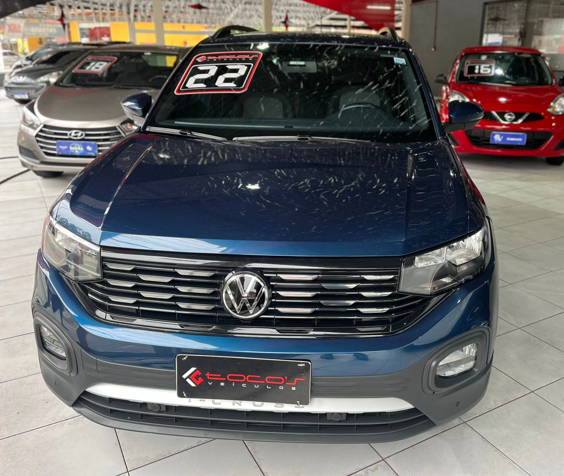 VOLKSWAGEN T-CROSS 1.0 200 TSI TOTAL FLEX COMFORTLINE AUTOMÁTICO