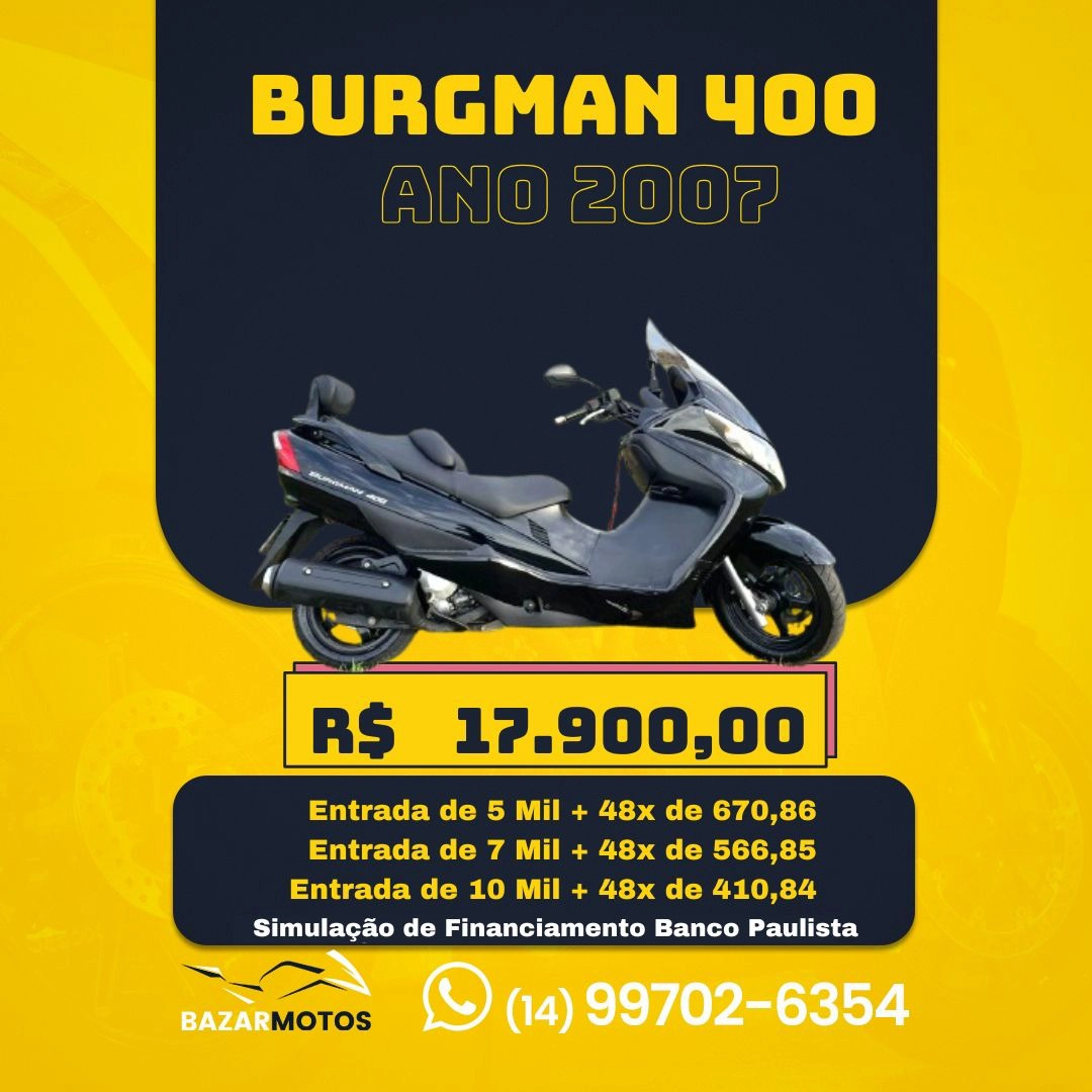 SUZUKI BURGMAN 400 Scooter