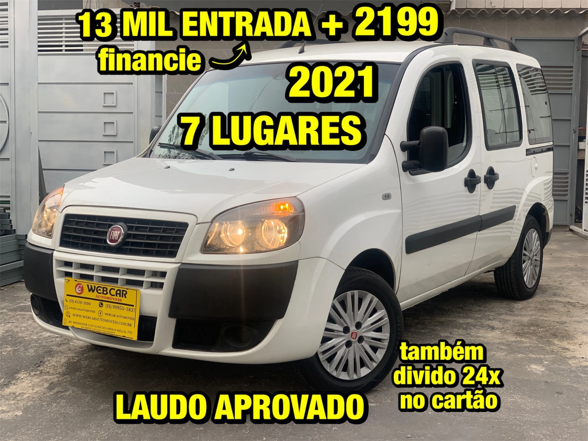 FIAT DOBLÒ 1.8 MPI ESSENCE 7L 16V FLEX 4P MANUAL