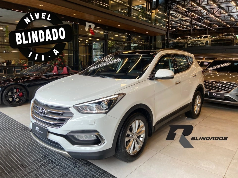 hyundai SANTA FÉ 3.3 MPFI 4X4 7 LUGARES V6 270CV GASOLINA 4P AUTOMÁTICO 2018