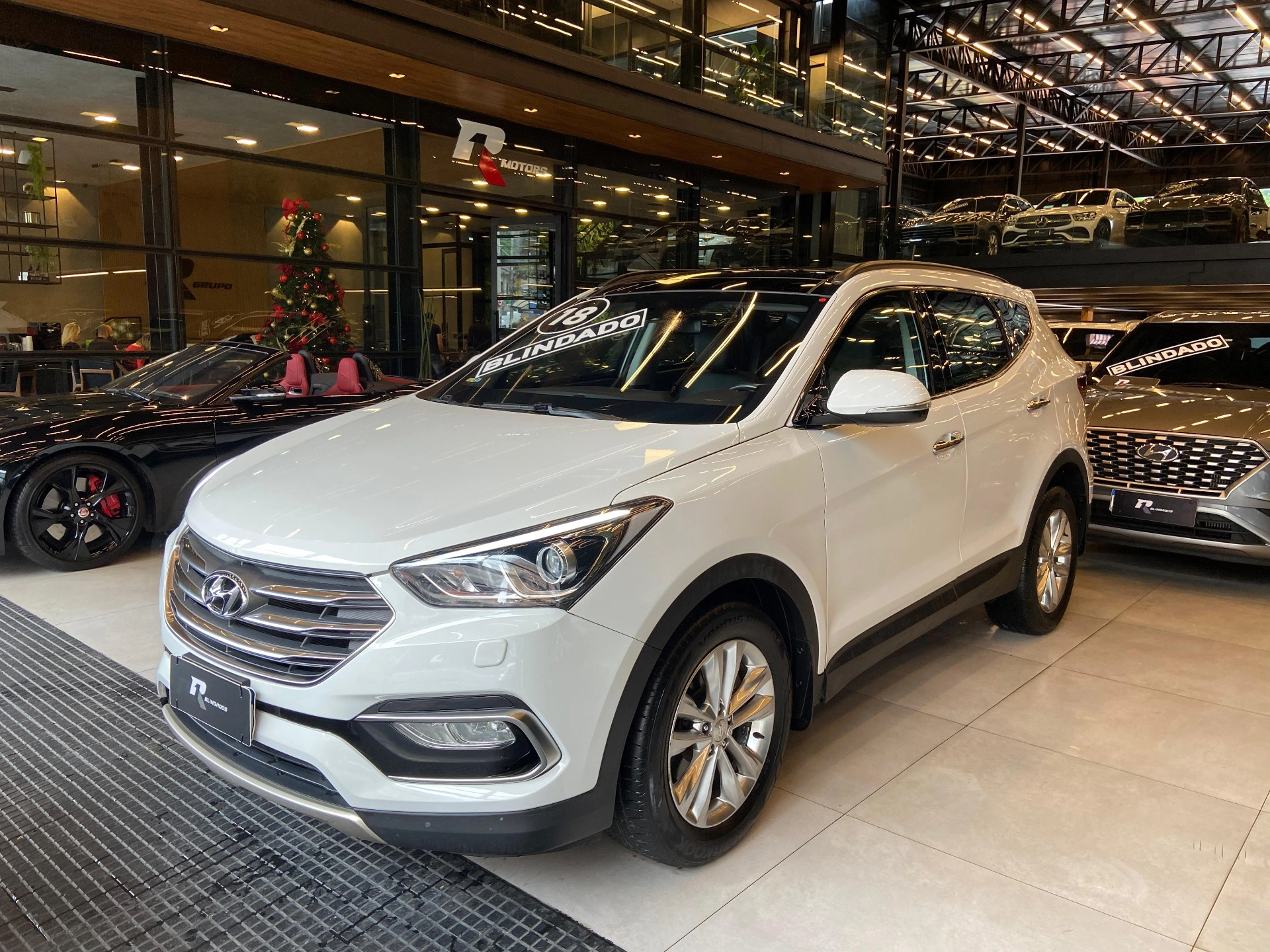 hyundai SANTA FÉ 3.3 MPFI 4X4 7 LUGARES V6 270CV GASOLINA 4P AUTOMÁTICO 2018