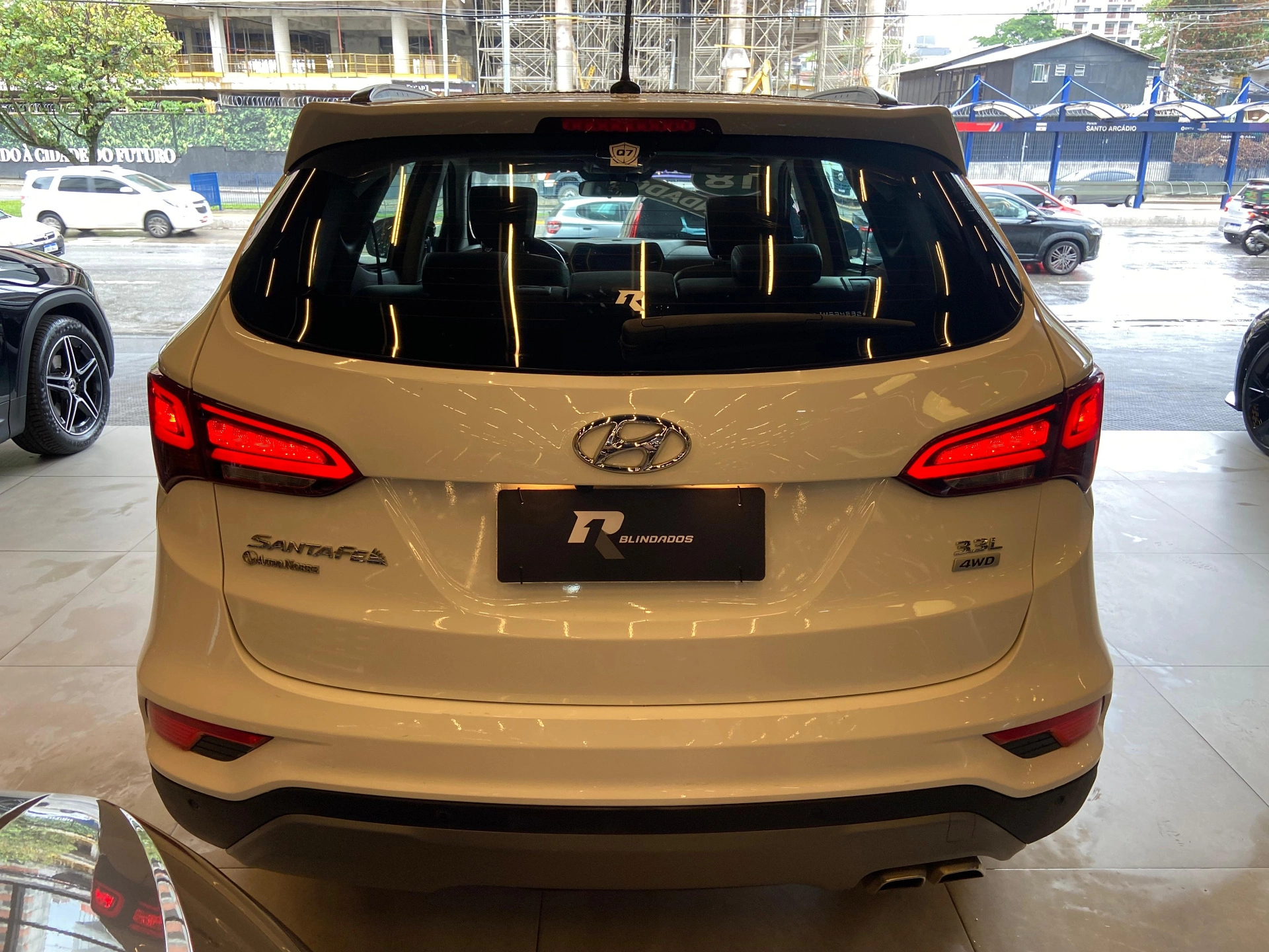 hyundai SANTA FÉ 3.3 MPFI 4X4 7 LUGARES V6 270CV GASOLINA 4P AUTOMÁTICO 2018