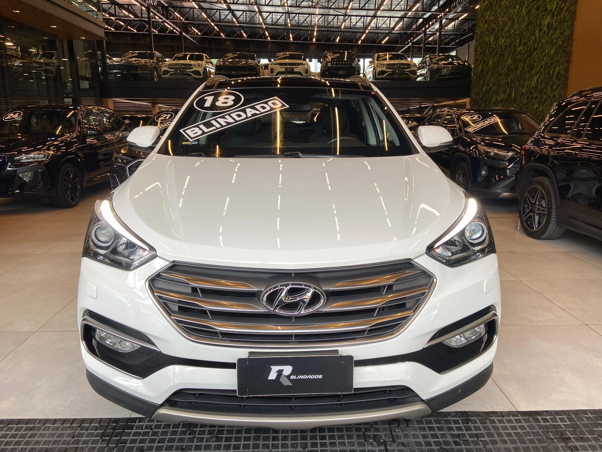 hyundai SANTA FÉ 3.3 MPFI 4X4 7 LUGARES V6 270CV GASOLINA 4P AUTOMÁTICO 2018