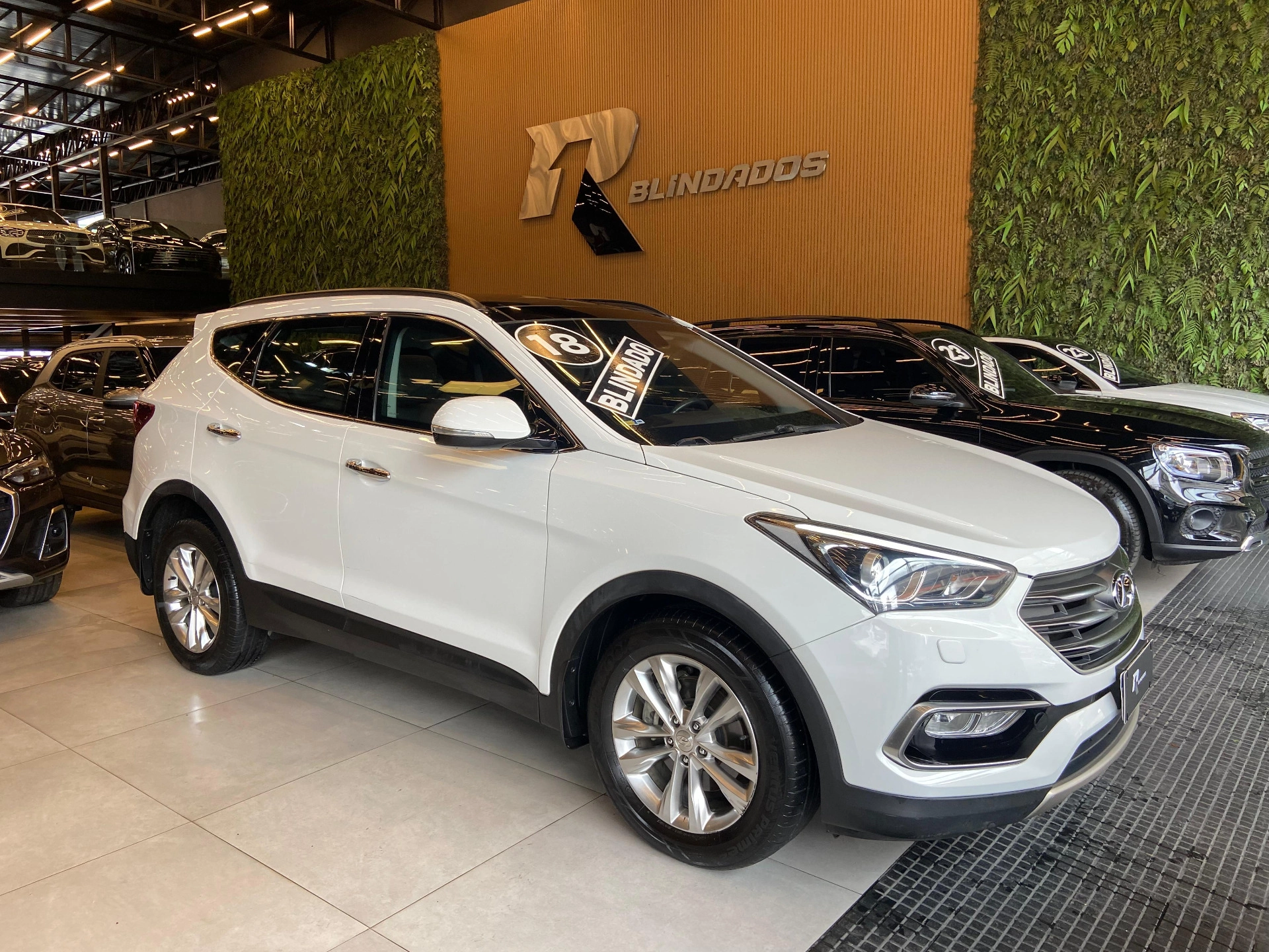 hyundai SANTA FÉ 3.3 MPFI 4X4 7 LUGARES V6 270CV GASOLINA 4P AUTOMÁTICO 2018