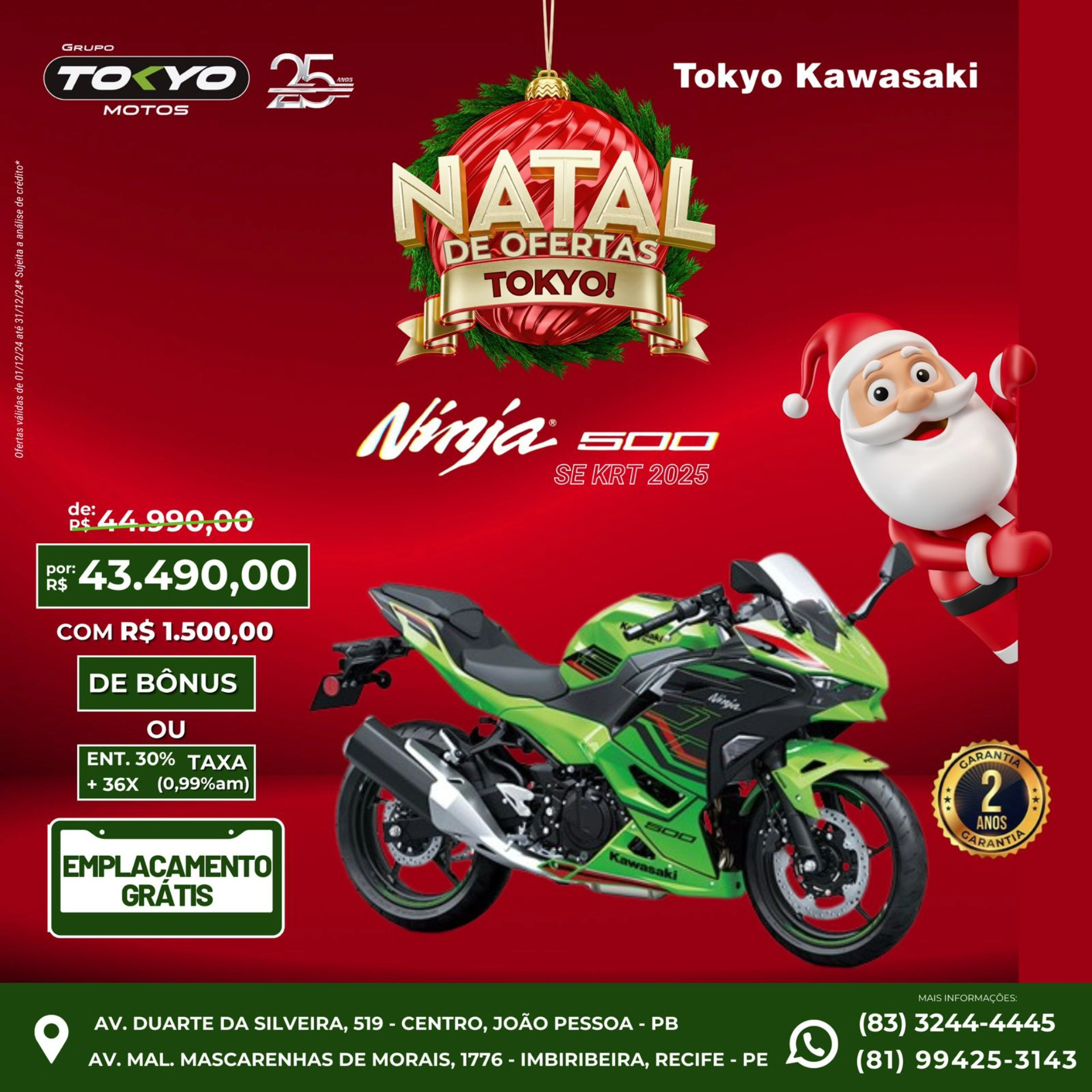 KAWASAKI NINJA 500 SE Esportiva