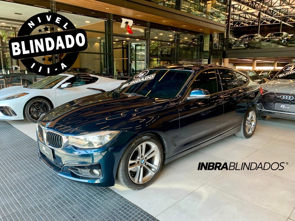 bmw 320I 2.0 GT SPORT 16V TURBO GASOLINA 4P AUTOMÁTICO 2016