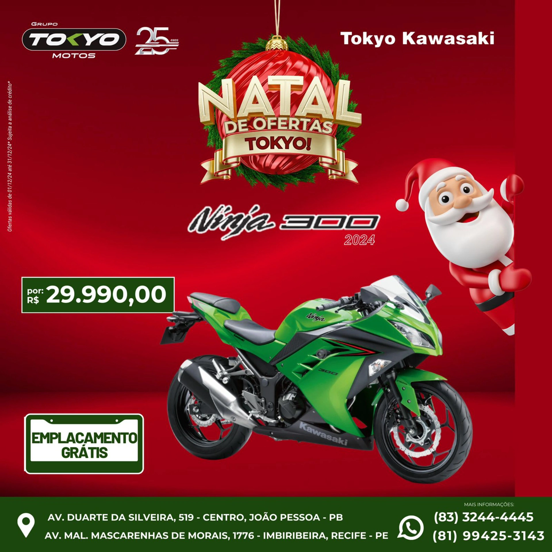 KAWASAKI NINJA 300 Esportiva