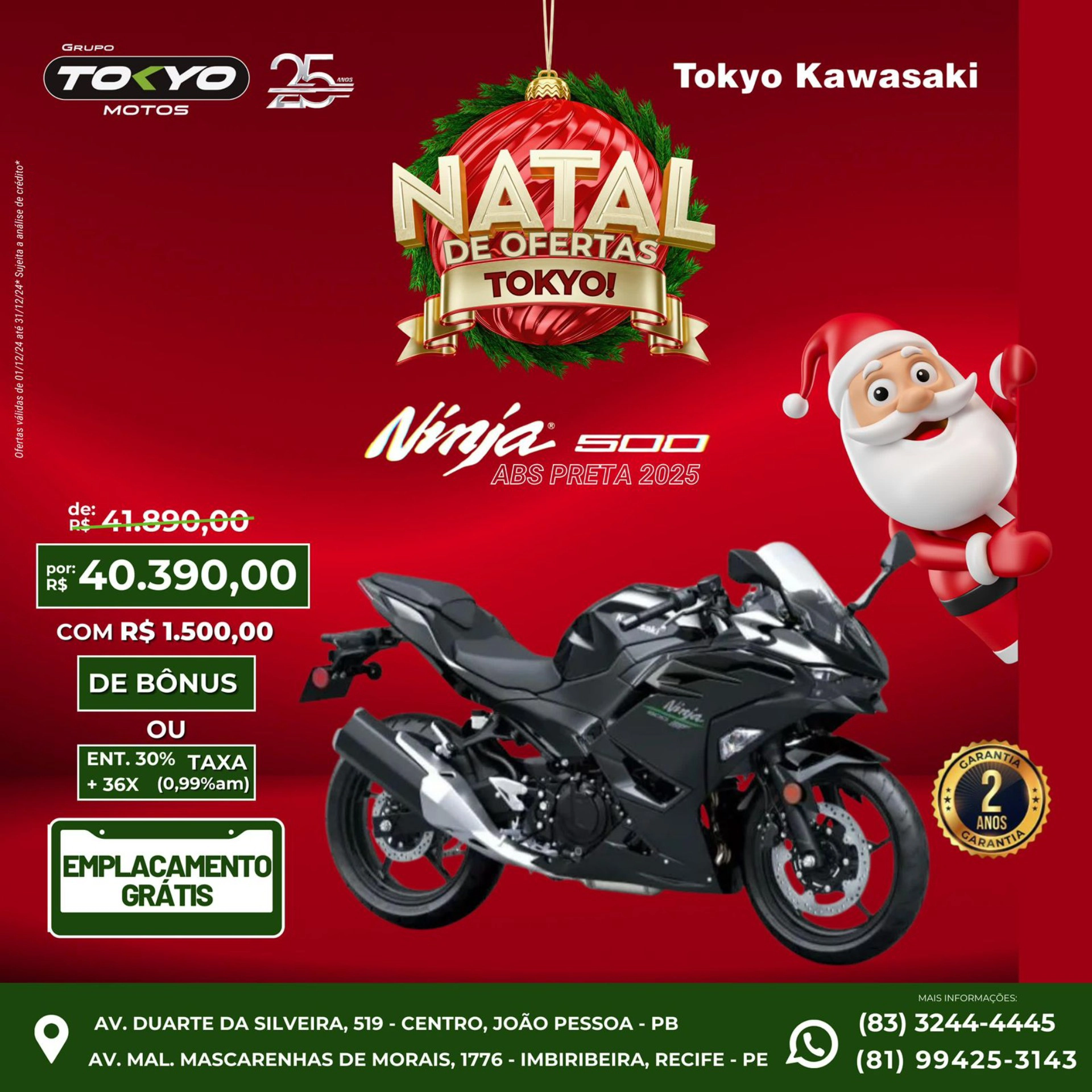 KAWASAKI NINJA 500 Esportiva