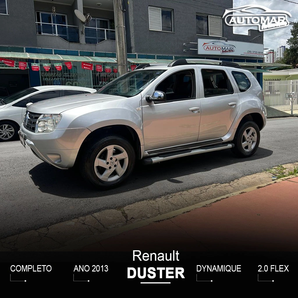 RENAULT DUSTER 2.0 DYNAMIQUE 4X2 16V FLEX 4P MANUAL