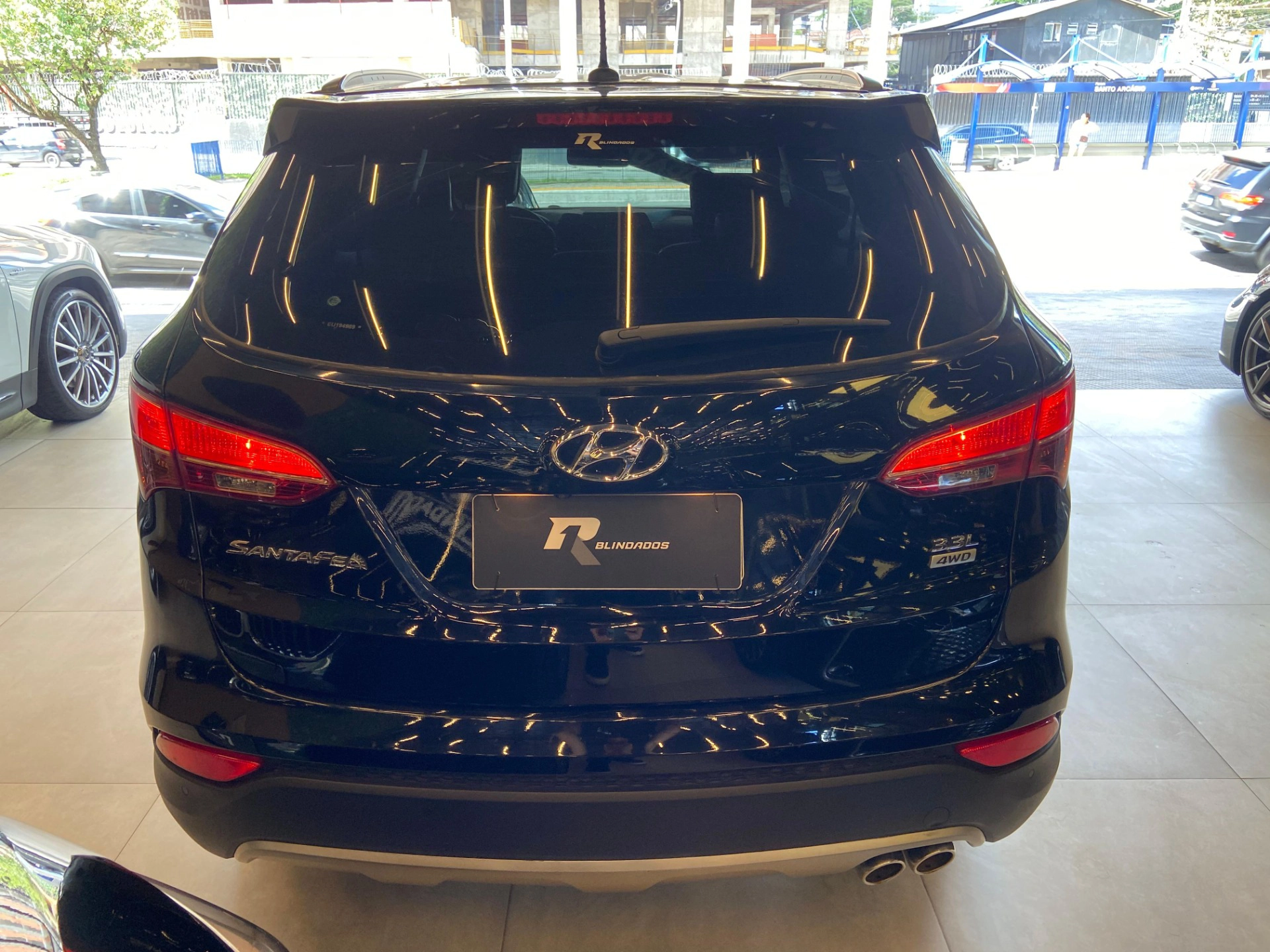 hyundai SANTA FÉ 3.3 MPFI 4X4 V6 270CV GASOLINA 4P AUTOMÁTICO 2014