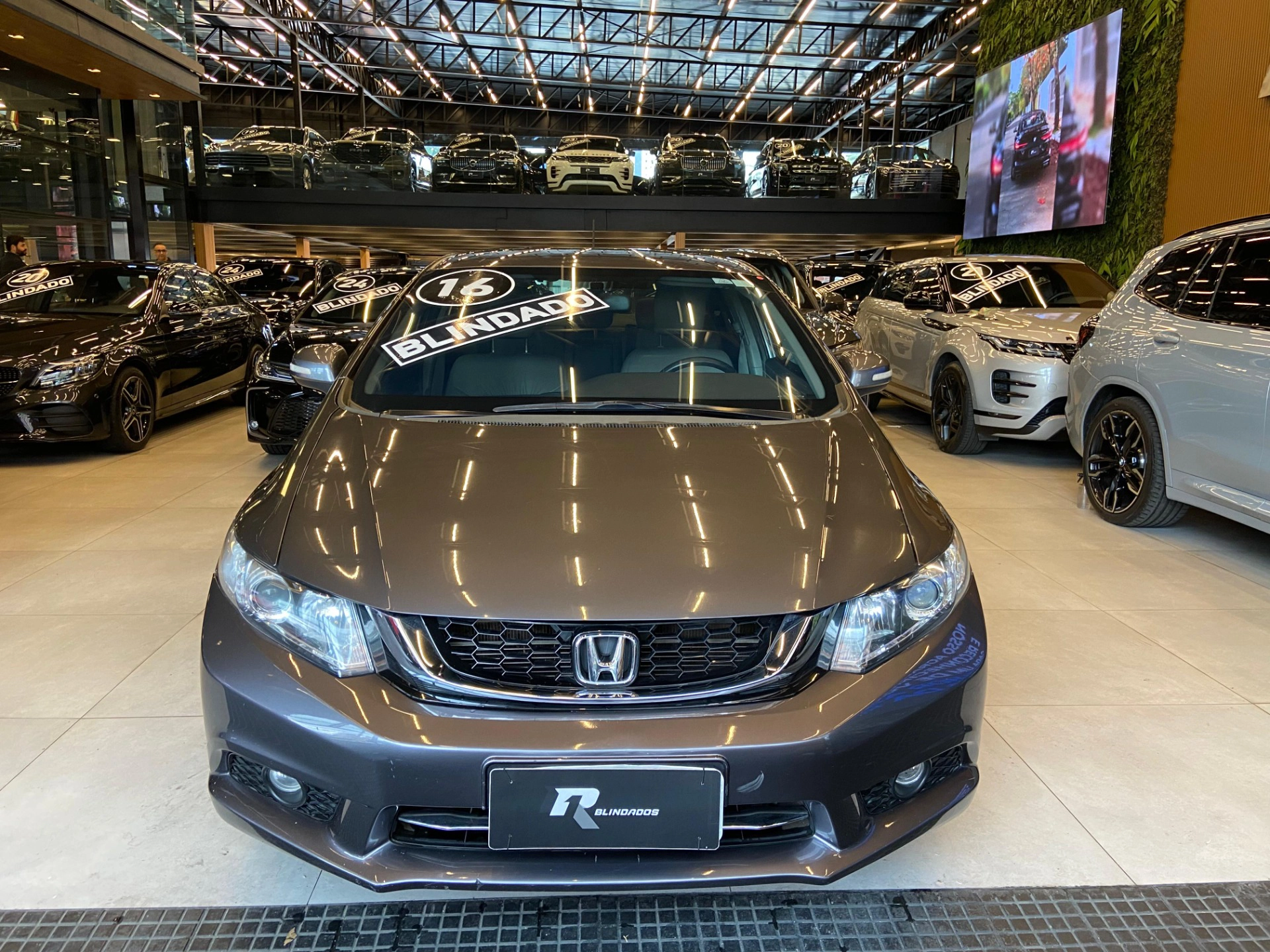 honda CIVIC 2.0 LXR 16V FLEX 4P AUTOMÁTICO 2016