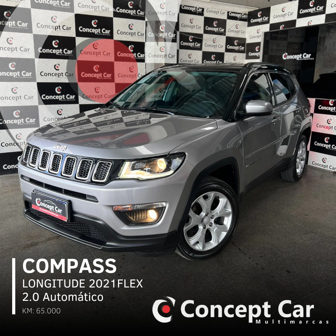 JEEP COMPASS 2.0 16V FLEX LONGITUDE AUTOMÁTICO