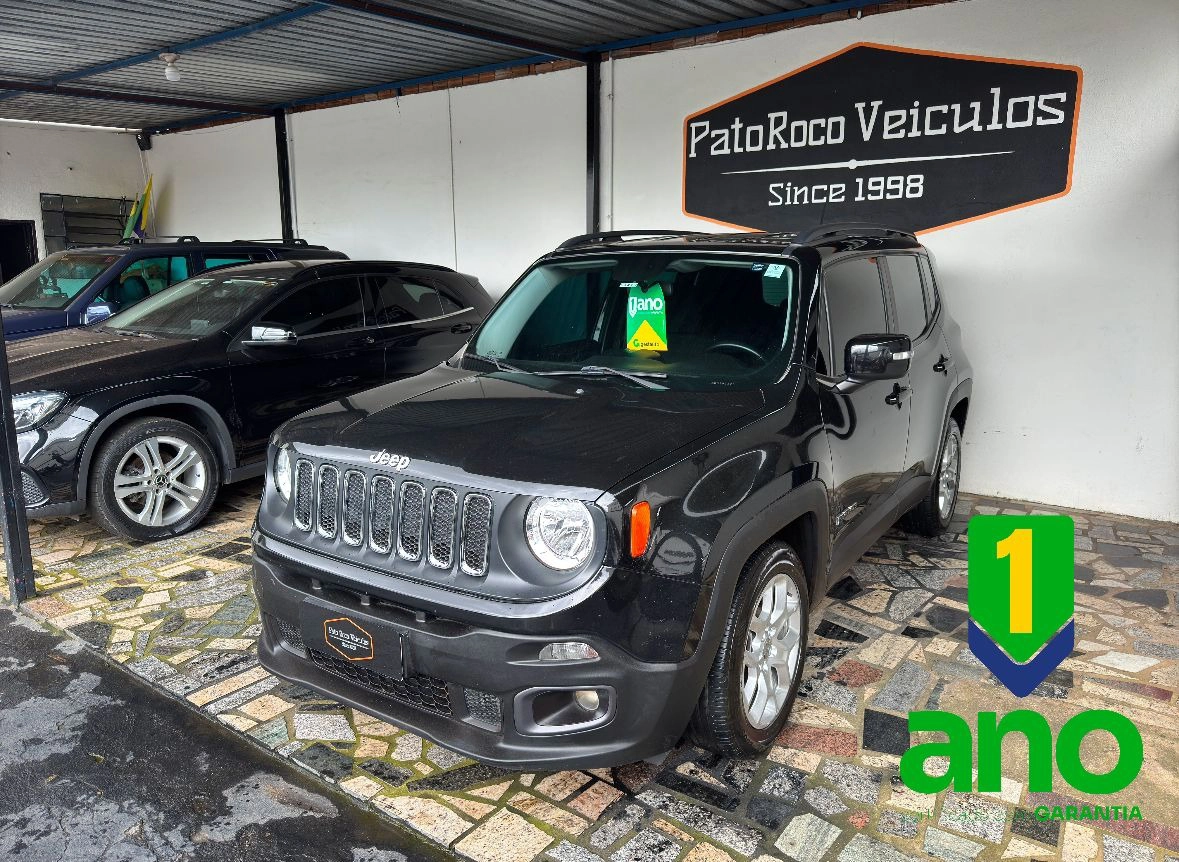 JEEP RENEGADE 1.8 16V FLEX LONGITUDE 4P AUTOMÁTICO