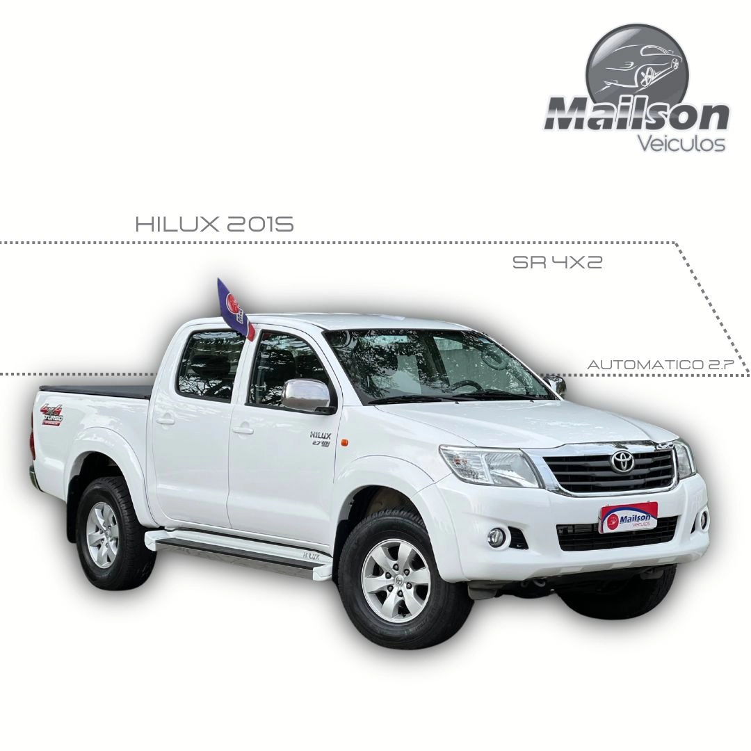 TOYOTA HILUX 2.7 SR 4X2 CD 16V FLEX 4P AUTOMÁTICO