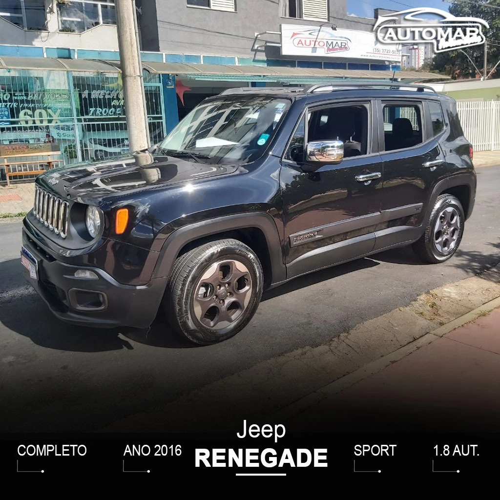 JEEP RENEGADE 1.8 16V FLEX SPORT 4P AUTOMÁTICO