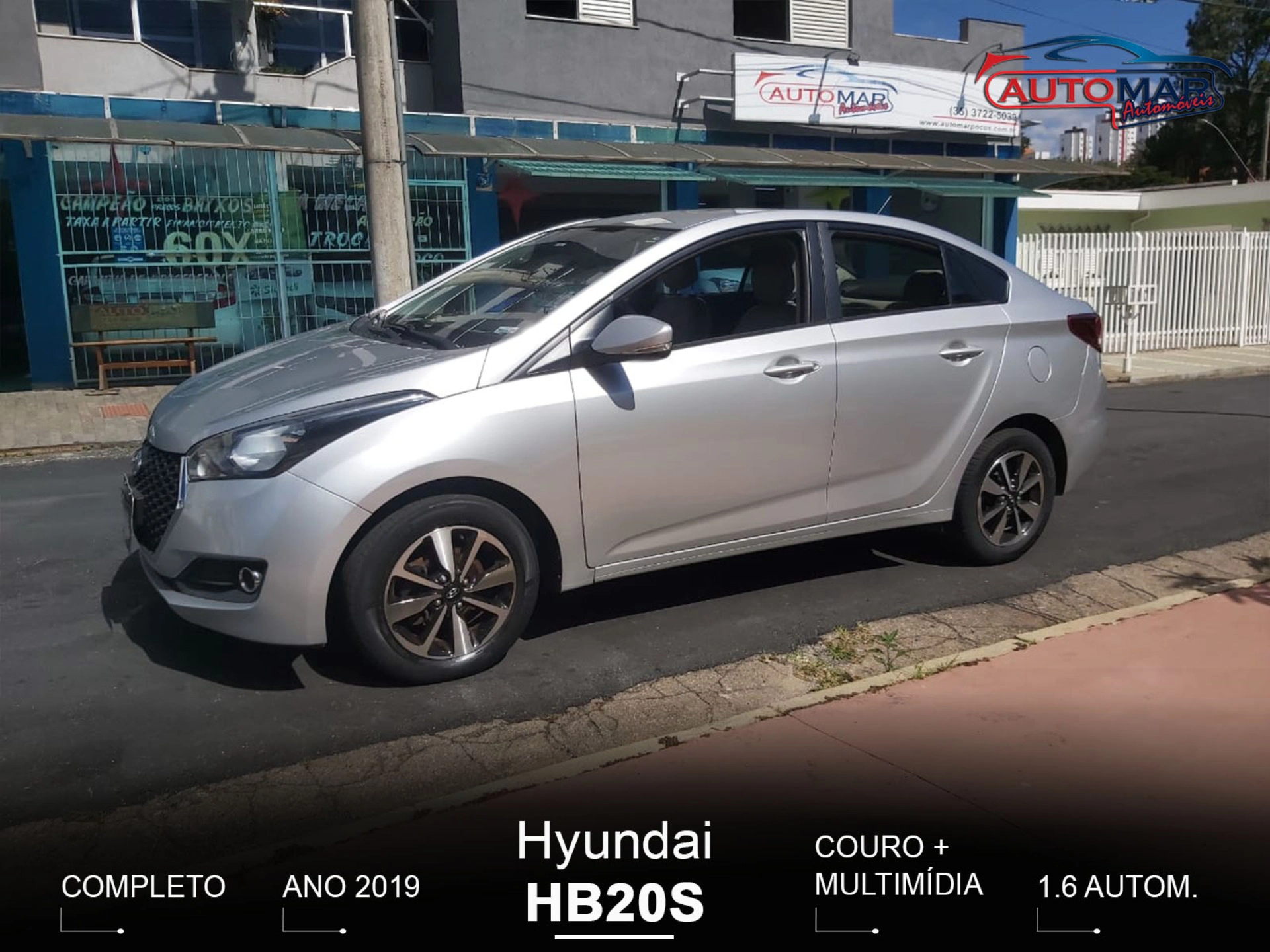 HYUNDAI HB20S 1.6 STYLE 16V FLEX 4P AUTOMÁTICO