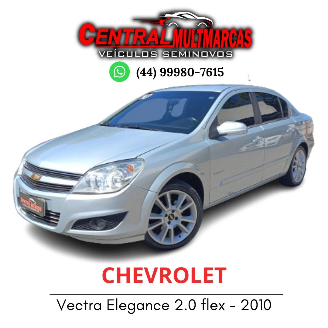 CHEVROLET VECTRA 2.0 MPFI ELEGANCE 8V 140CV FLEX 4P MANUAL