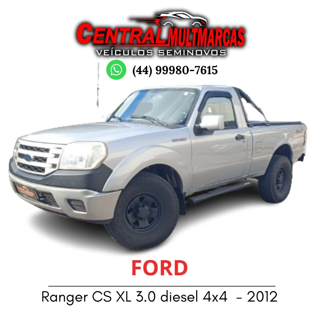 FORD RANGER 3.0 XL 4X4 CS TURBO ELECTRONIC DIESEL 2P MANUAL