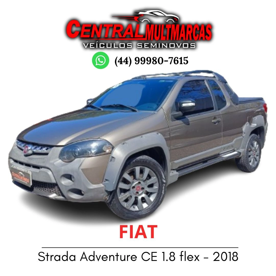 FIAT STRADA 1.8 MPI ADVENTURE CE 16V FLEX 2P MANUAL