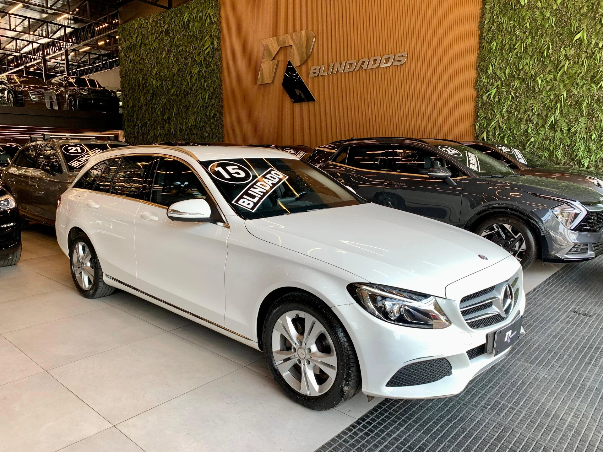 mercedes-benz C 180 1.6 CGI ESTATE AVANTGARDE 16V TURBO GASOLINA 4P AUTOMÁTICO 2015