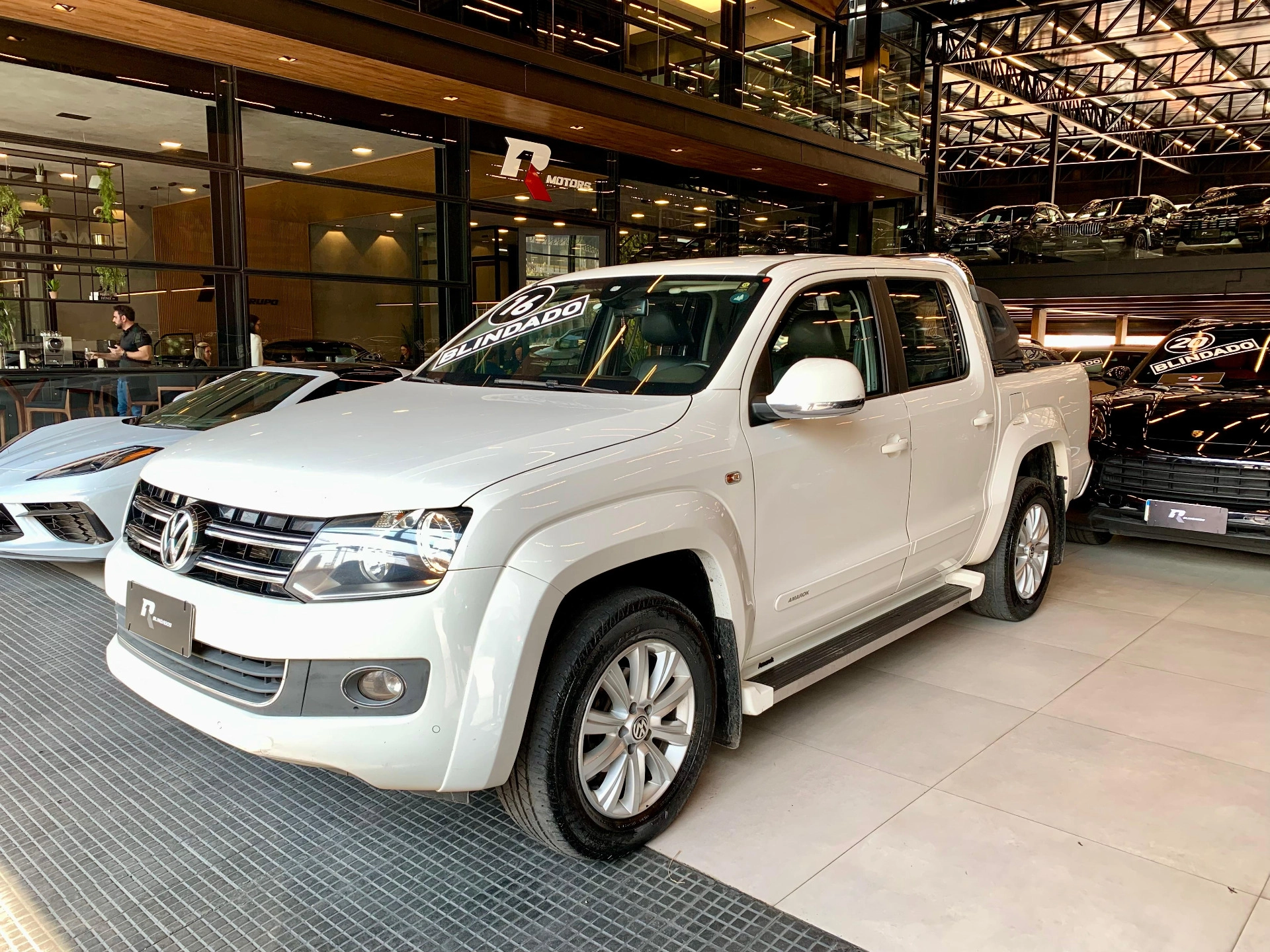 volkswagen AMAROK 2.0 HIGHLINE 4X4 CD 16V TURBO INTERCOOLER DIESEL 4P AUTOMÁTICO 2016