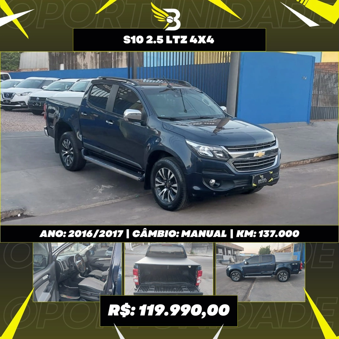 CHEVROLET S10 2.5 LTZ 4X2 CD 16V FLEX 4P MANUAL