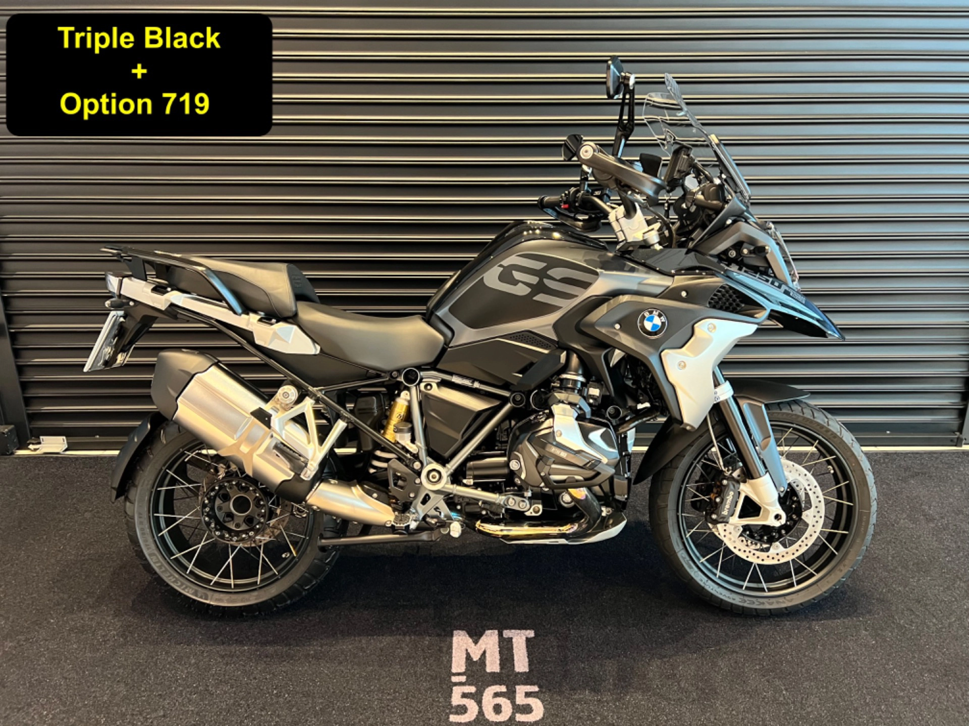 BMW R 1250 GS TRIPLE BLACK Trail