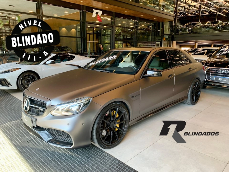 mercedes-benz E 63 AMG 5.5 V8 32V BI-TURBO GASOLINA 4P AUTOMÁTICO 2016