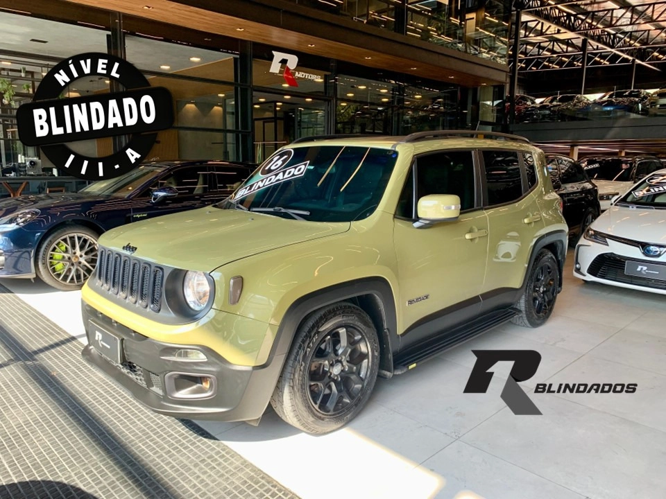 jeep RENEGADE 1.8 16V FLEX LONGITUDE 4P AUTOMÁTICO 2016