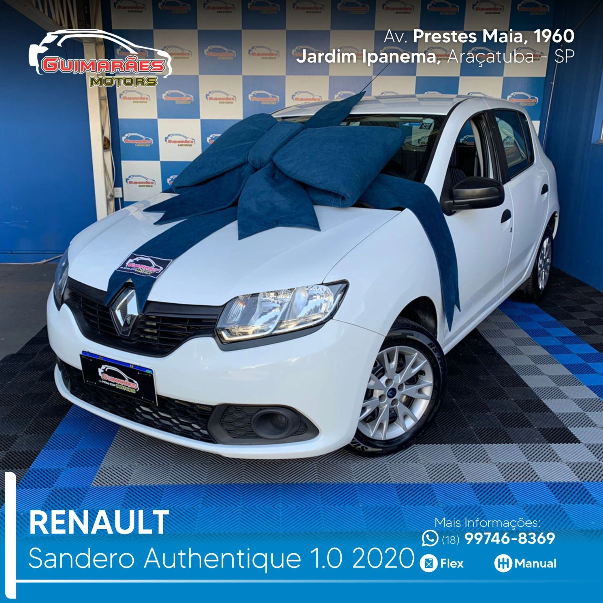 RENAULT SANDERO 1.0 12V SCE FLEX AUTHENTIQUE MANUAL